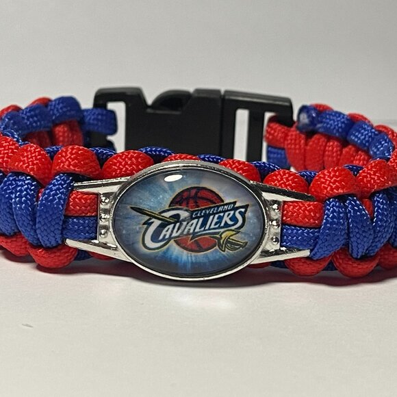 Cleveland Cavaliers NBA Paracord Bracelet NEW - Picture 1 of 2